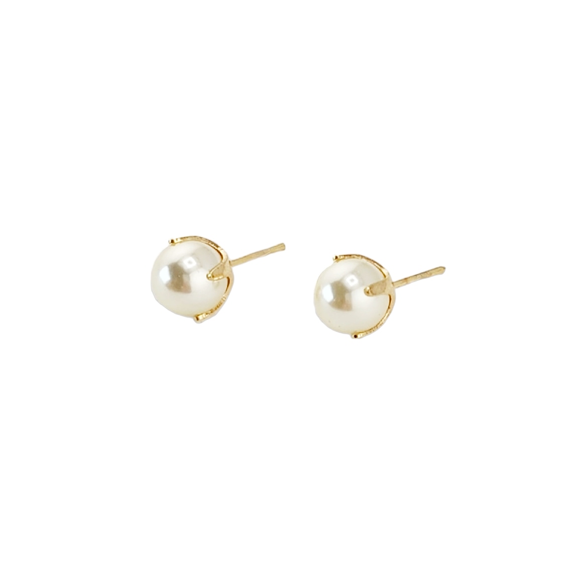 Pearl Earrings Gold