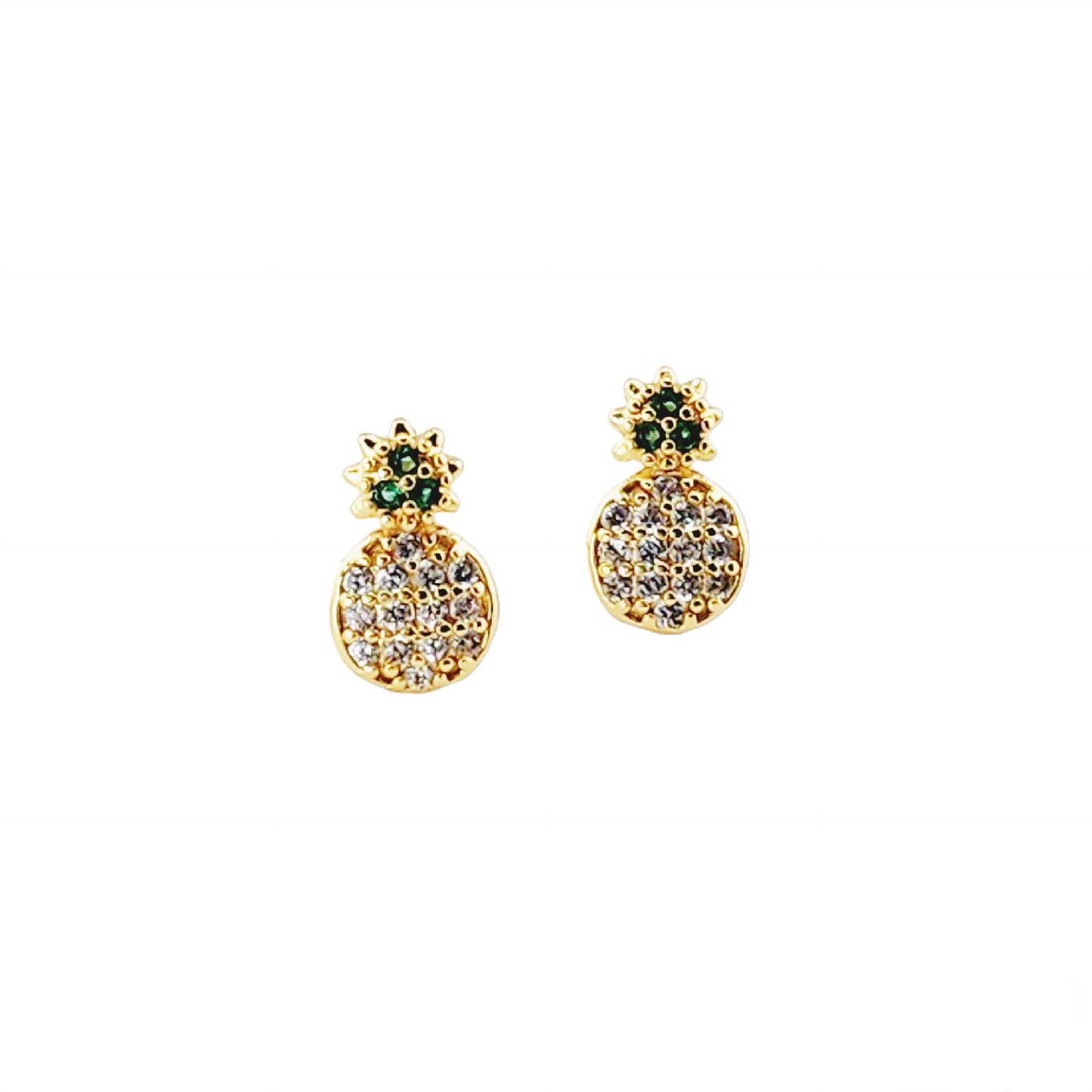 Pineapple Pave Earrings