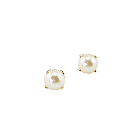 Pearl Earrings Gold