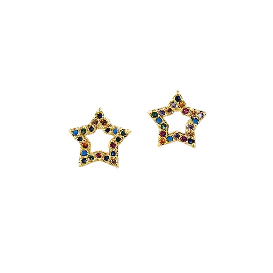 Star Multicolor Earrings