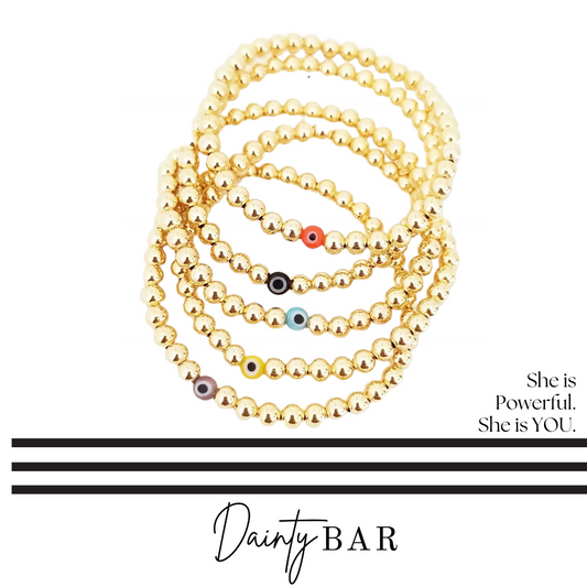 Eye Beaded Bracelets